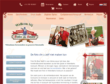 Tablet Screenshot of fotoinvolendamkostuum.nl